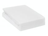 Prześcieradło Frotte z gumką białe 160x200      014